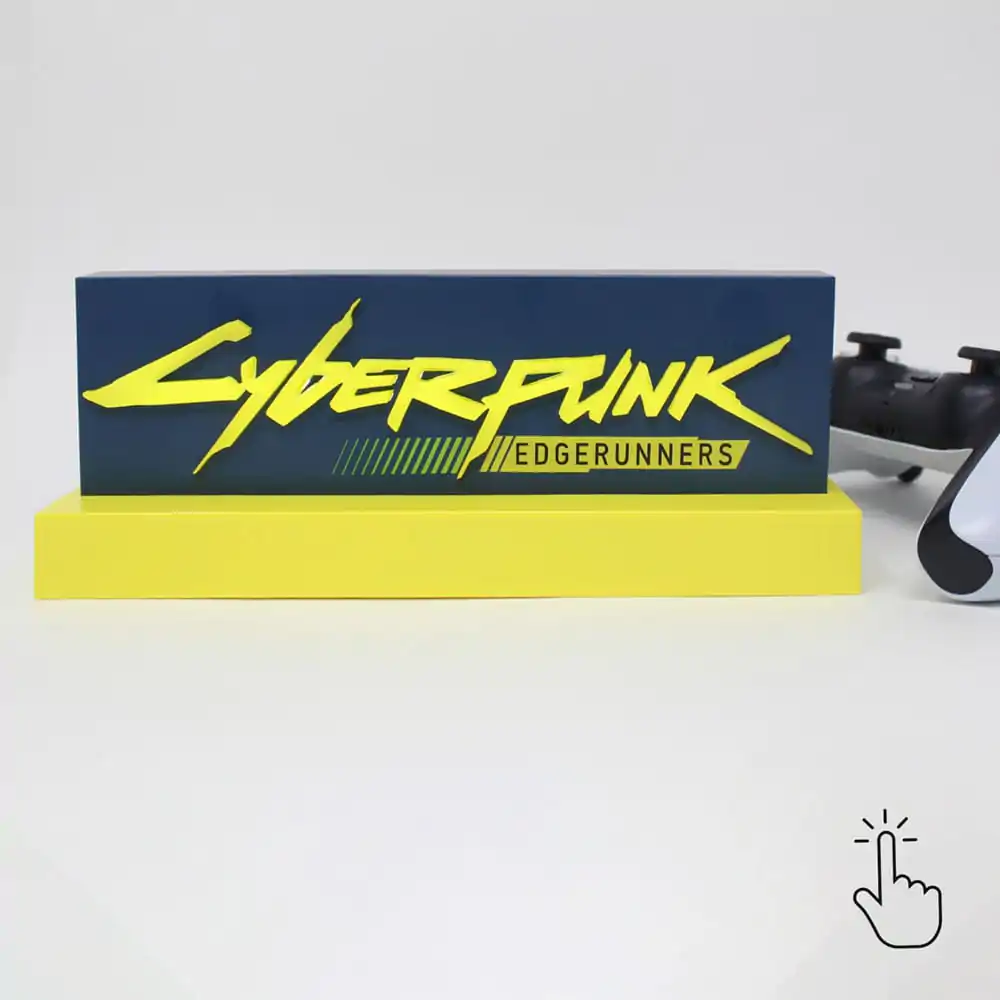 Cyberpunk Edgerunner LED-lučka z logotipom 22 cm fotografija izdelka