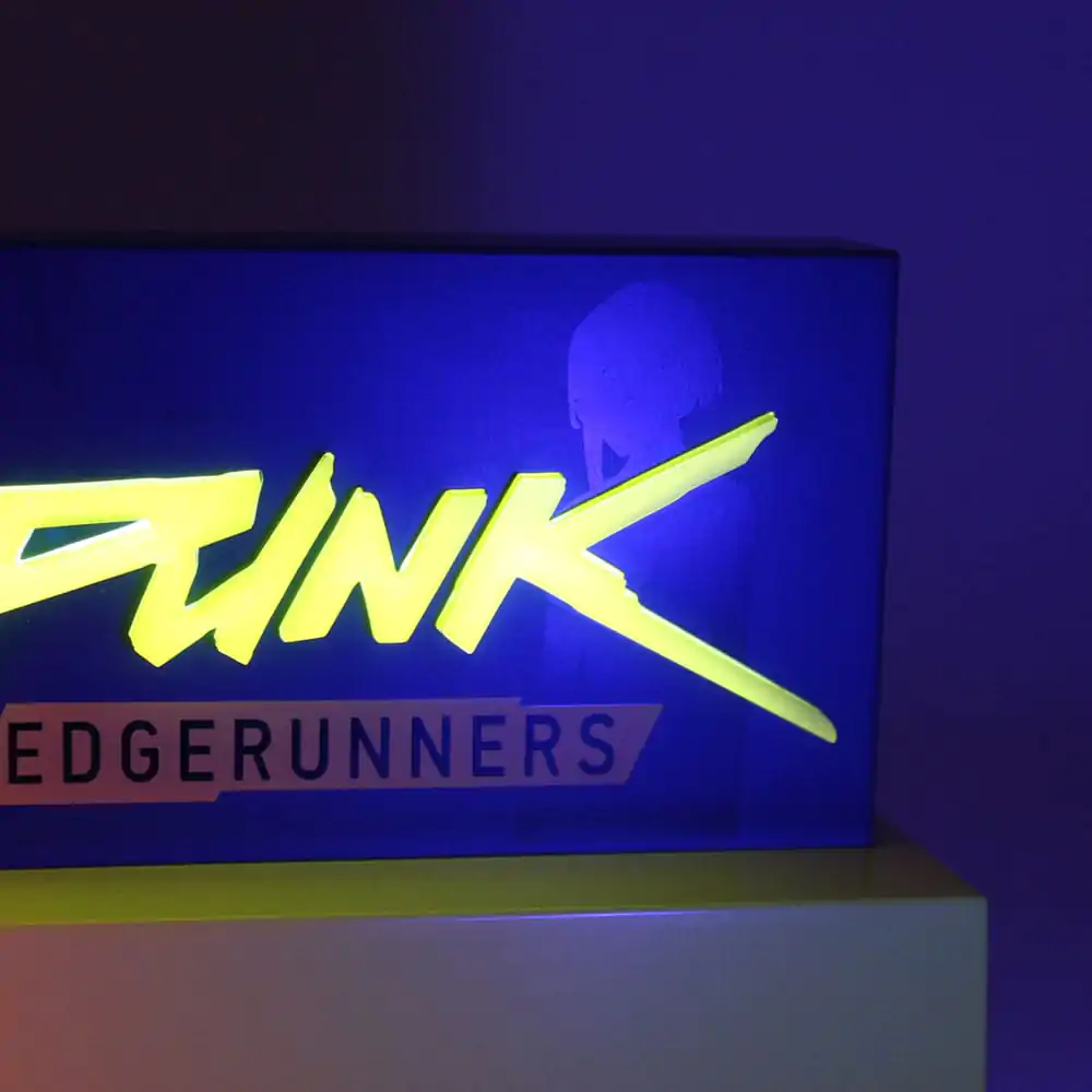 Cyberpunk Edgerunner LED-lučka z logotipom 22 cm fotografija izdelka