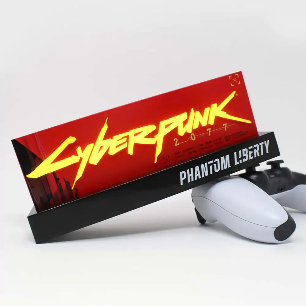 Cyberpunk Edgerunner LED svetilka Phantom Edition 22 cm fotografija izdelka