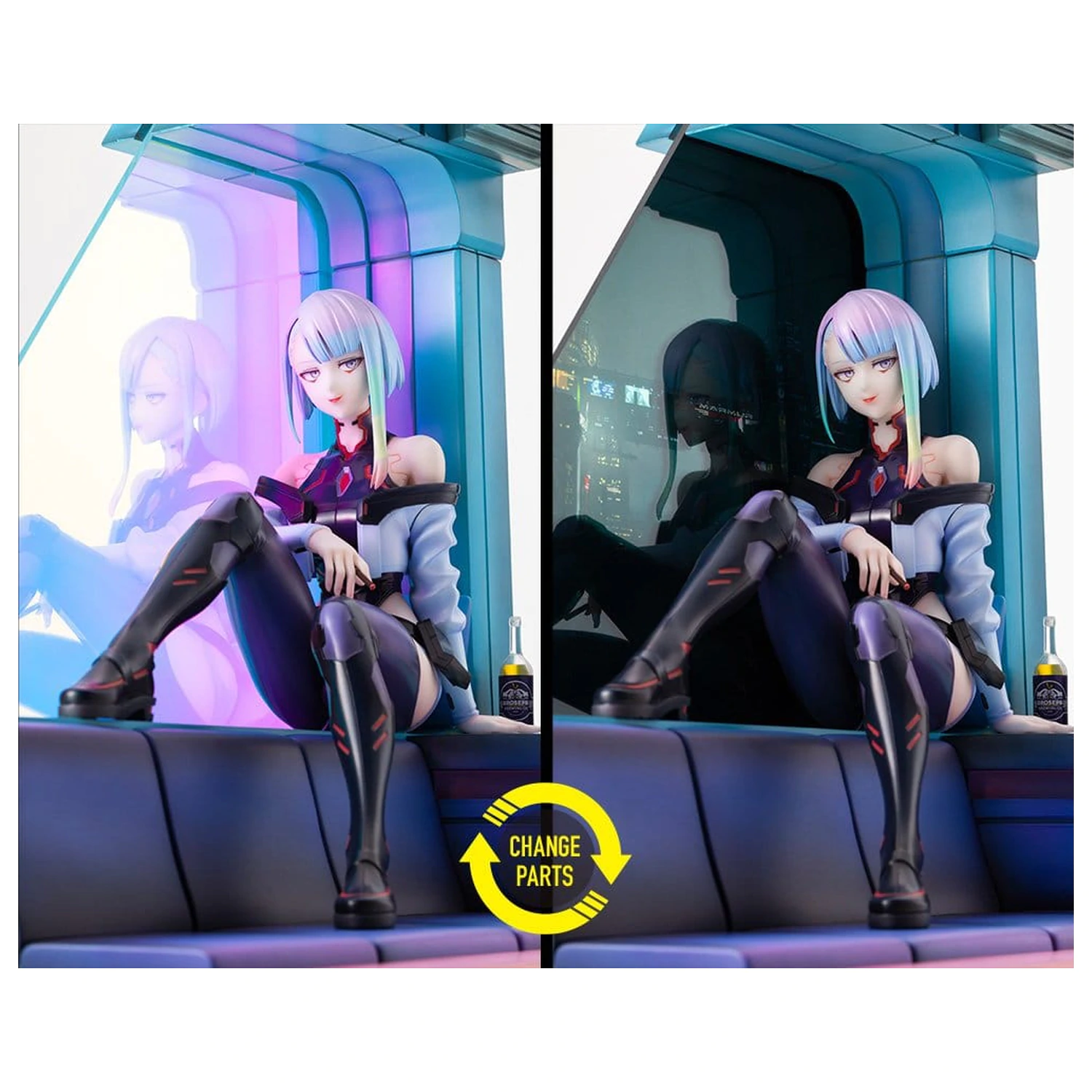 Cyberpunk: Edgerunners PVC figura 1/7 Lucy 28 cm fotografija izdelka