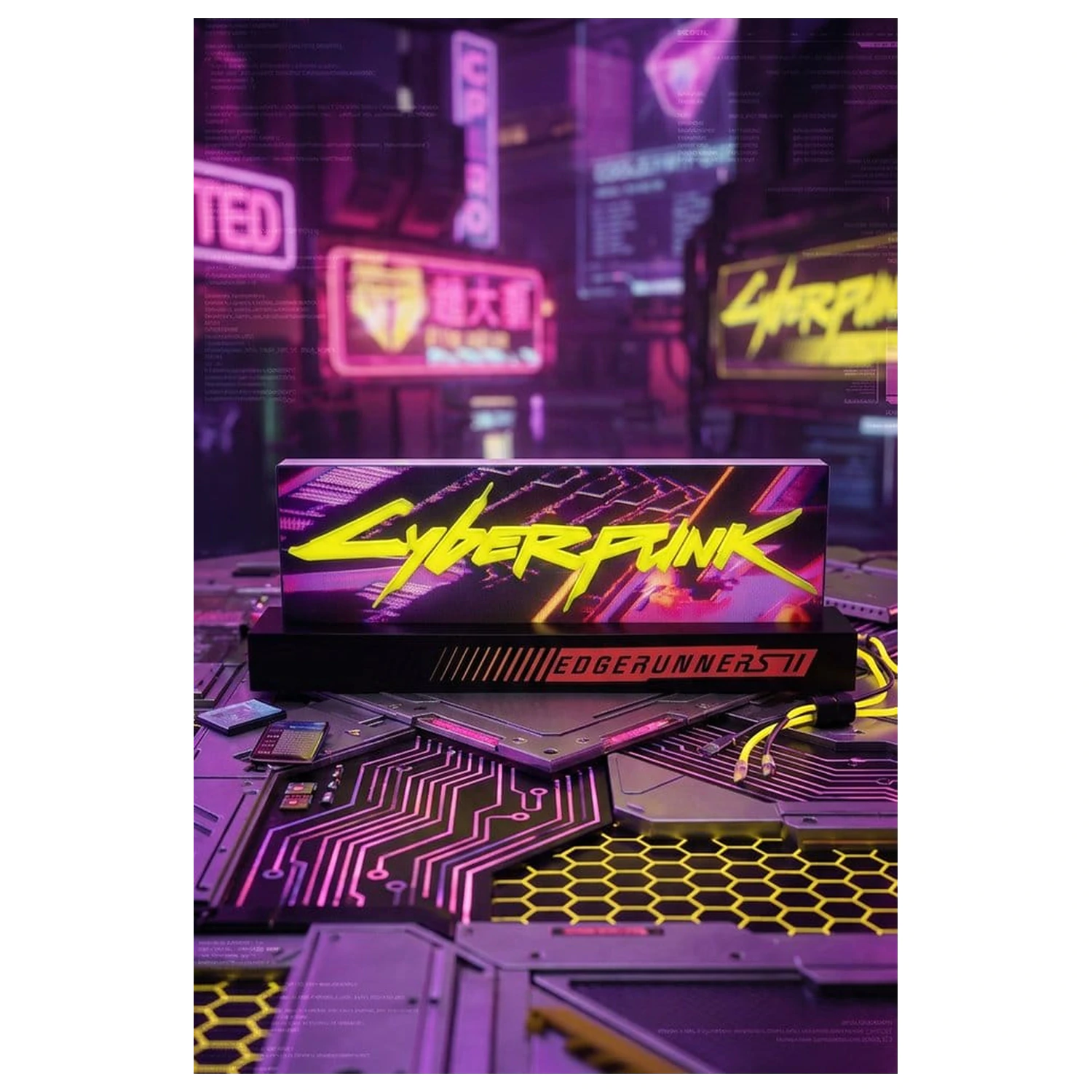 Cyberpunk: Edgerunners Logo Light Edgerunner 2 fotografija izdelka