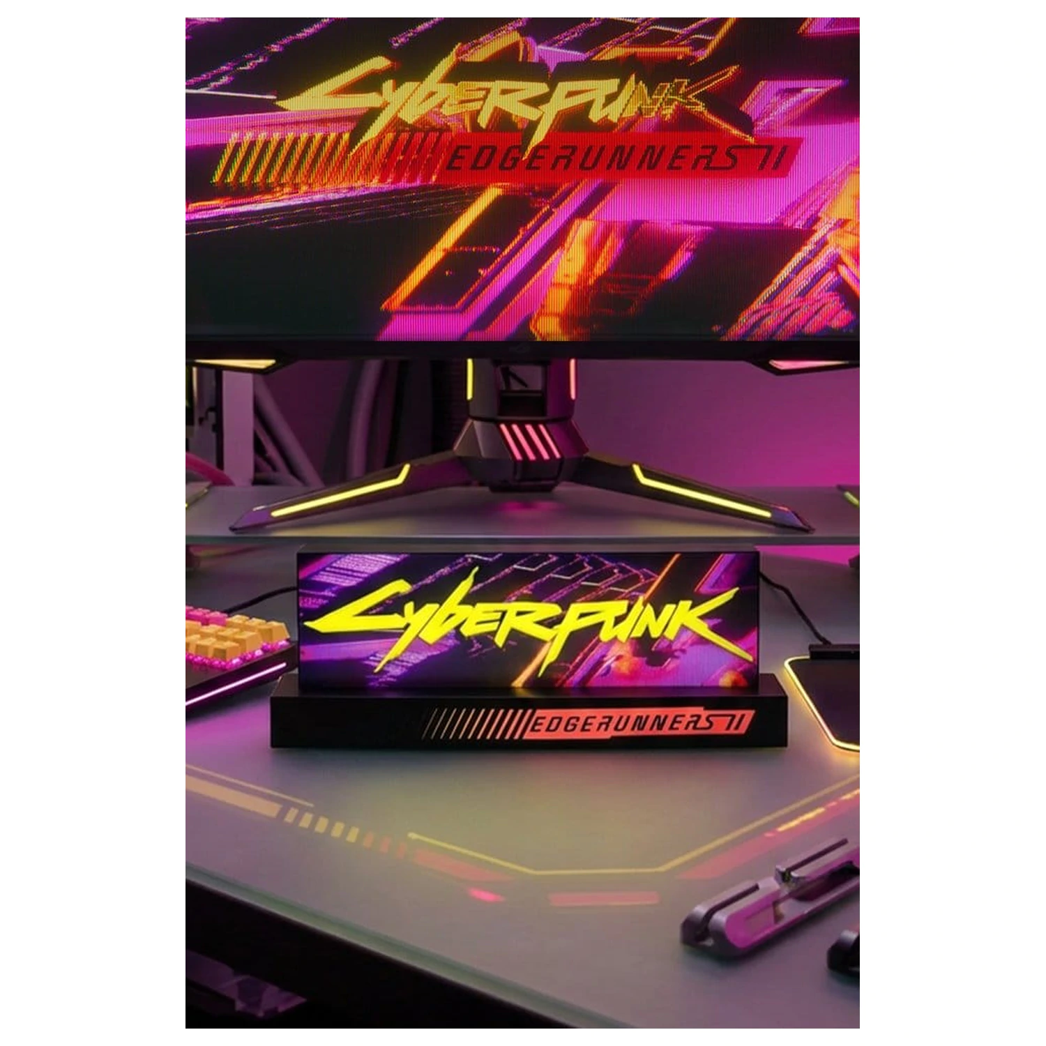 Cyberpunk: Edgerunners Logo Light Edgerunner 2 fotografija izdelka
