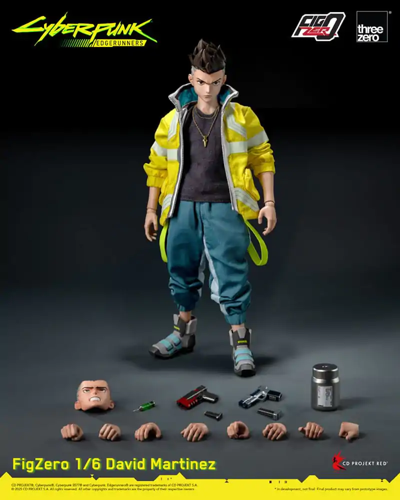 Cyberpunk: Edgerunners FigZero akcijska figura 1/6 David Martinez 28 cm fotografija izdelka