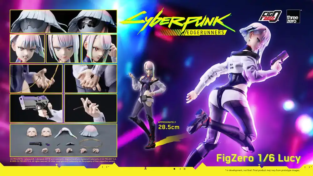 Cyberpunk: Edgerunners FigZero akcijska figura 1/6 Lucy 29 cm fotografija izdelka