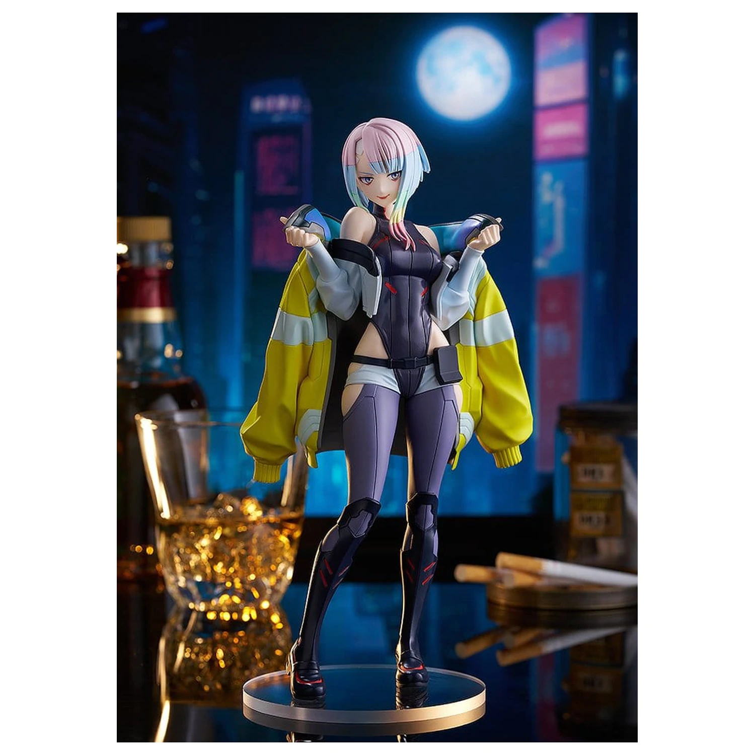 Cyberpunk: Edgerunners Pop Up Parade PVC figura Lucy L Size 23 cm fotografija izdelka