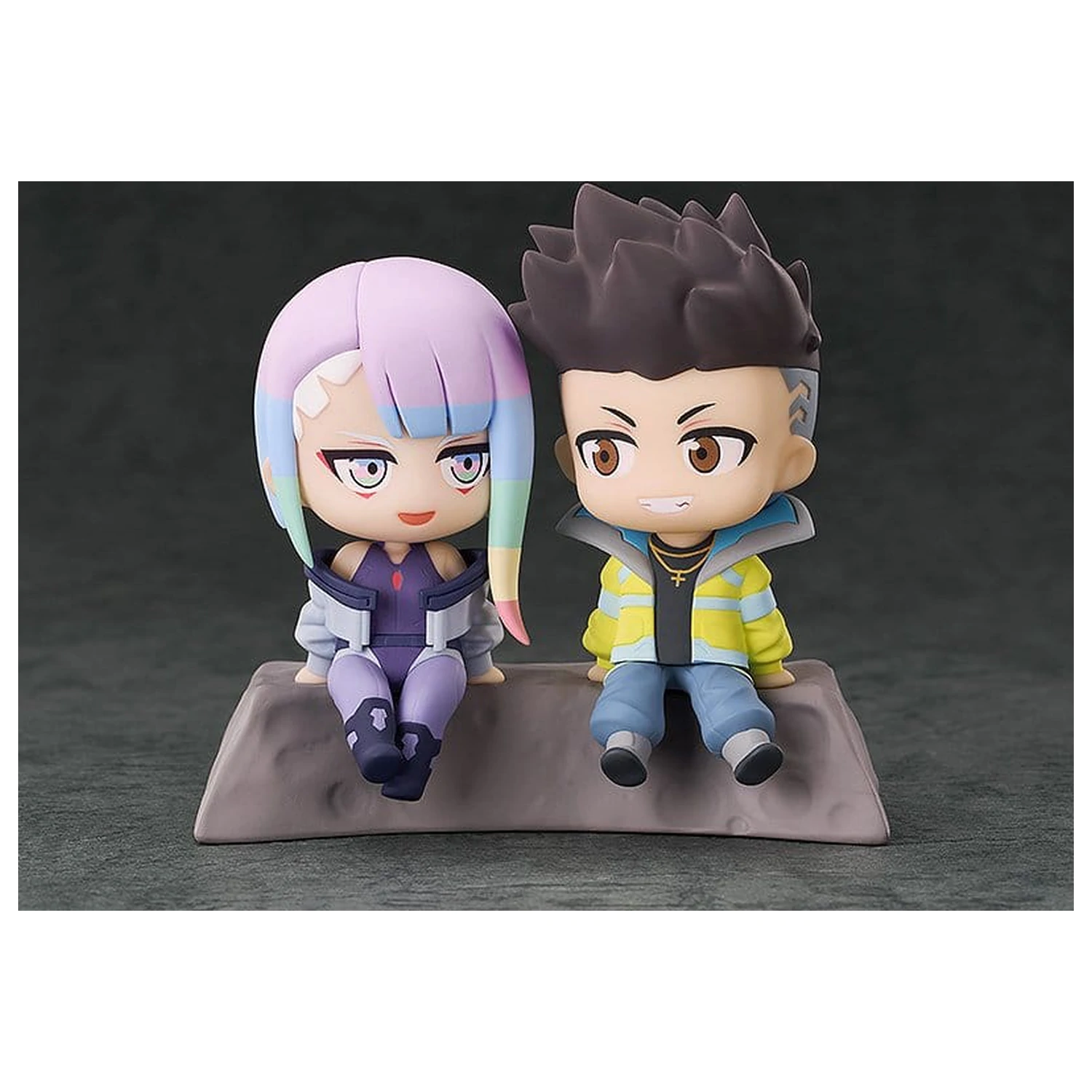 Cyberpunk: Edgerunners Qset+ PVC figurici v paketu po 2 David & Lucy 8 cm fotografija izdelka