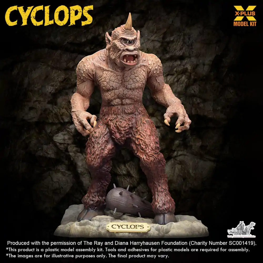 Cyclops figura komplet plastičnega modela 1/72 prenovljena embalaža 23 cm fotografija izdelka