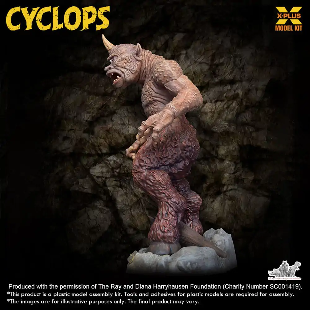 Cyclops figura komplet plastičnega modela 1/72 prenovljena embalaža 23 cm fotografija izdelka