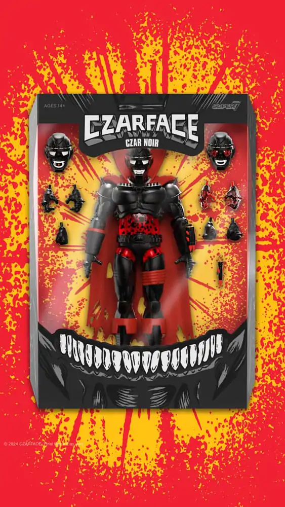 Czarface Ultimates akcijska figura Wave 2 Czar Noir 18 cm fotografija izdelka