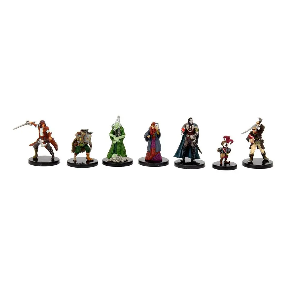 D&D Icons of the Realms: Curse of Strahd pre-painted Miniature Legende Barovie Premium Set škatel fotografija izdelka