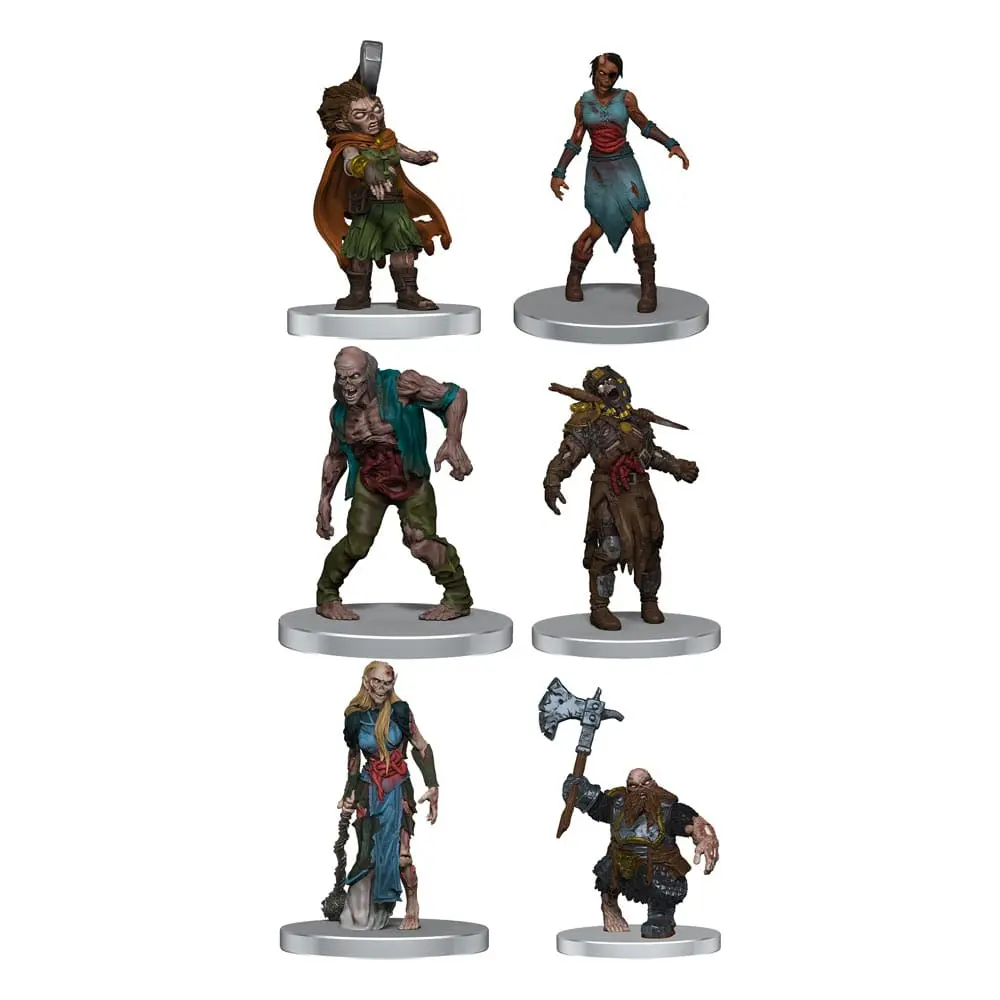 D&D Icons of the Realms pre-painted Miniatures Undead Armies - Zombies Set **set figuric** fotografija izdelka