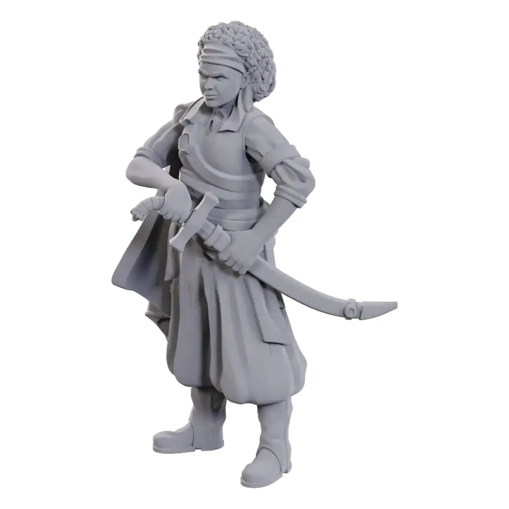 D&D Nolzur's Marvelous Miniatures Nepobarvane Miniature Ansalon Human Rogue 10 cm fotografija izdelka