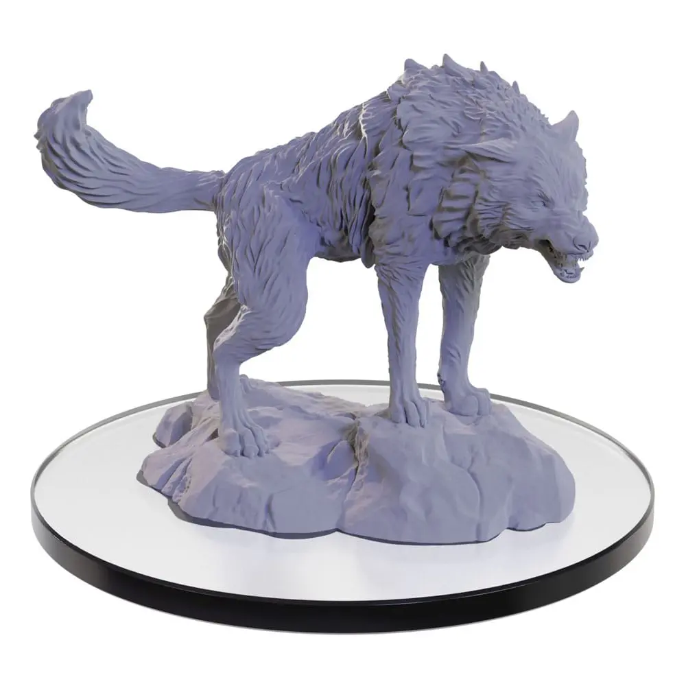 D&D Nolzur's Marvelous Miniatures miniatura Nepobarvan Loup Garou fotografija izdelka