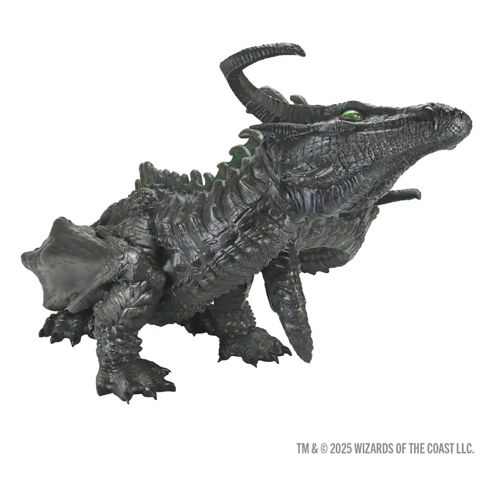 D&D Replicas of the Realms Figura iz pene naravne velikosti Black Dragon Wyrmling 46 cm fotografija izdelka
