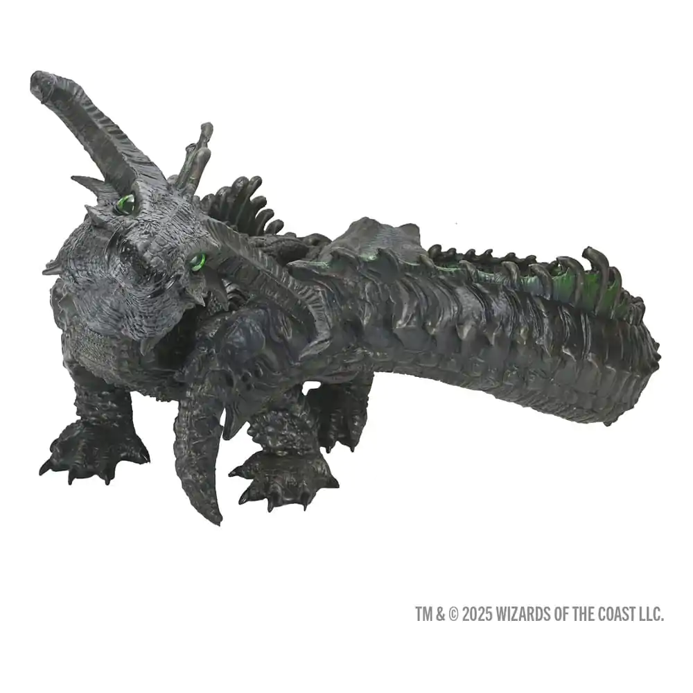 D&D Replicas of the Realms Figura iz pene naravne velikosti Black Dragon Wyrmling 46 cm fotografija izdelka