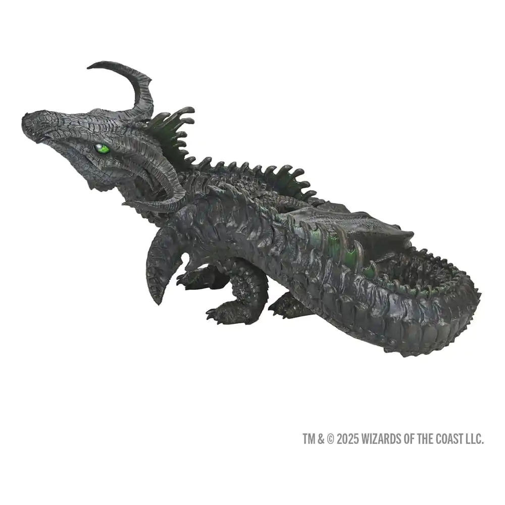 D&D Replicas of the Realms Figura iz pene naravne velikosti Black Dragon Wyrmling 46 cm fotografija izdelka