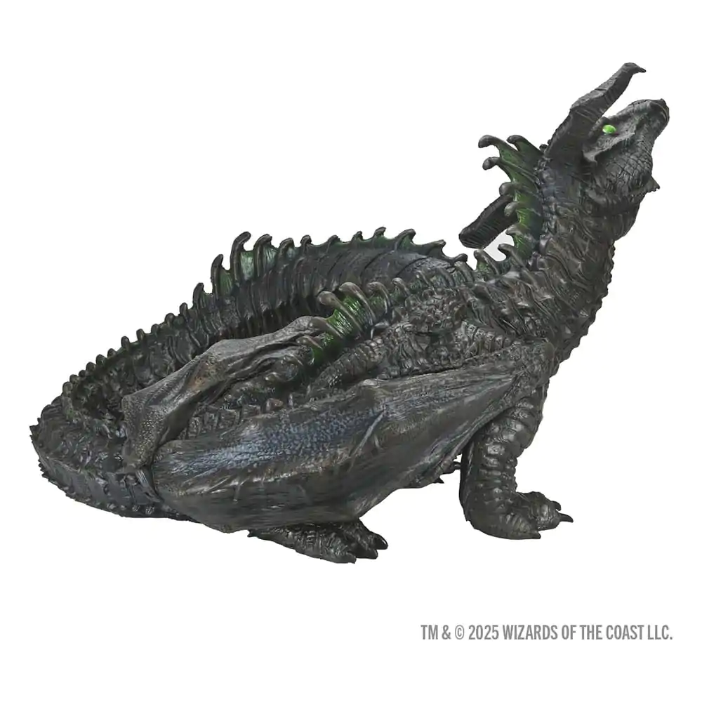 D&D Replicas of the Realms Figura iz pene naravne velikosti Black Dragon Wyrmling 46 cm fotografija izdelka