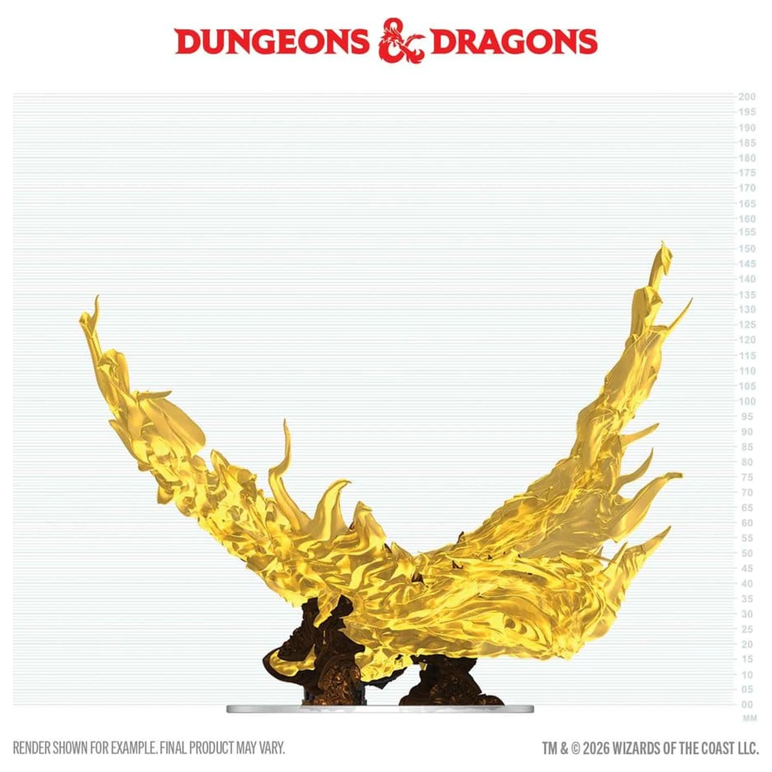 D&D Icons of the Realms Škatlaste, predbarvane miniature Hollow Dragon 18 cm fotografija izdelka