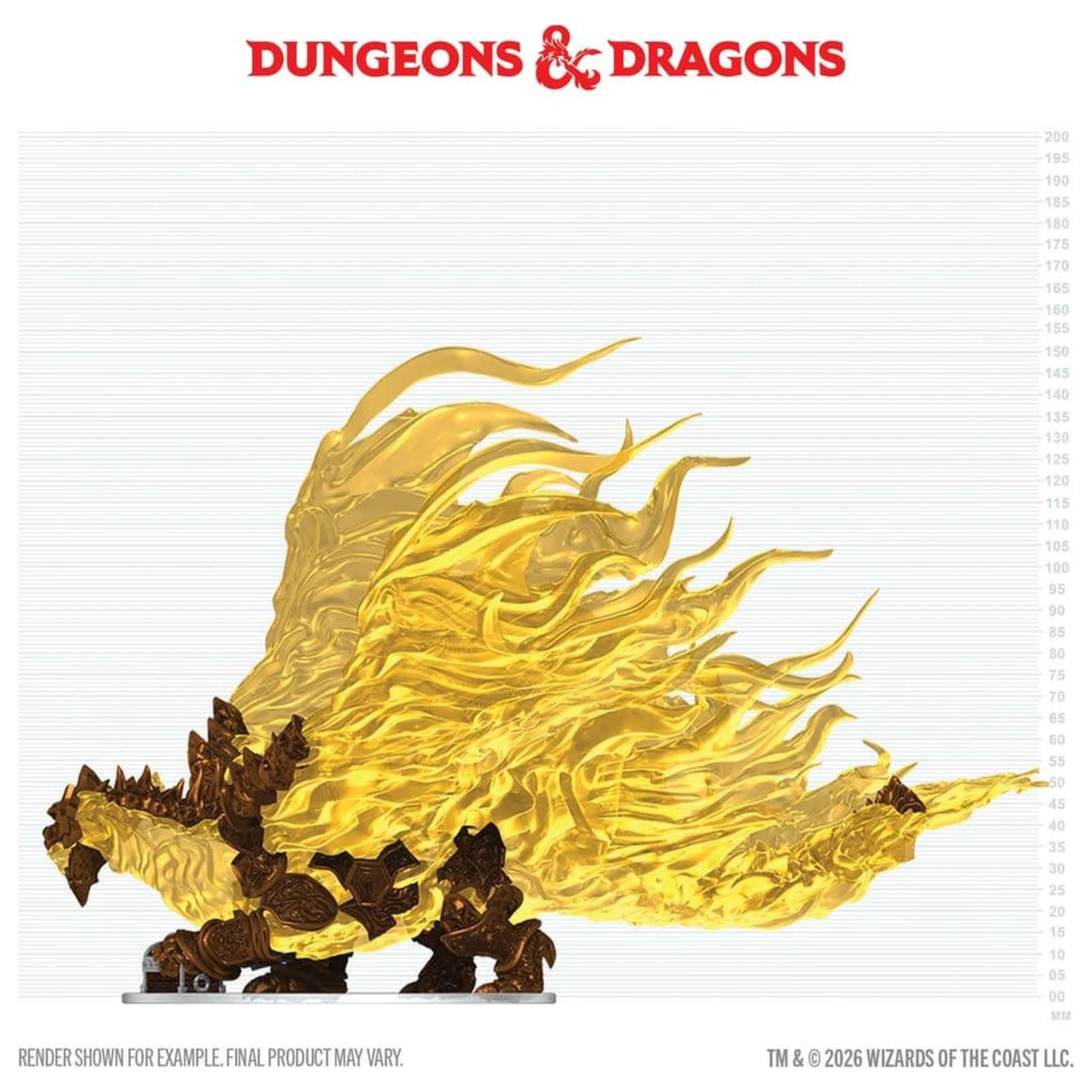 D&D Icons of the Realms Škatlaste, predbarvane miniature Hollow Dragon 18 cm fotografija izdelka