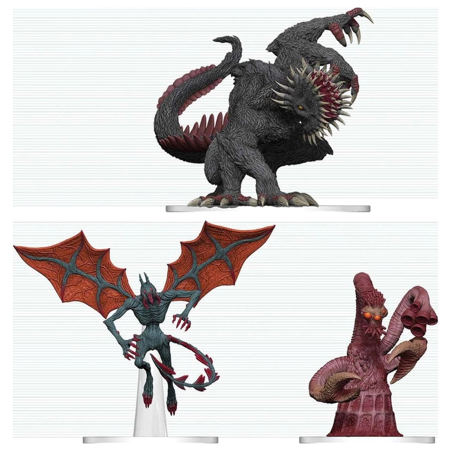 D&D Icons of the Realms Predbarvane Miniature v škatli Maddening Monsters of Ravenloft fotografija izdelka