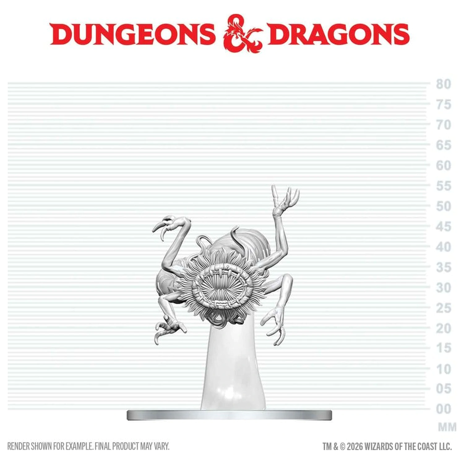 D&D Nolzur's Marvelous Miniatures Mini figura Phaerimm Agent fotografija izdelka