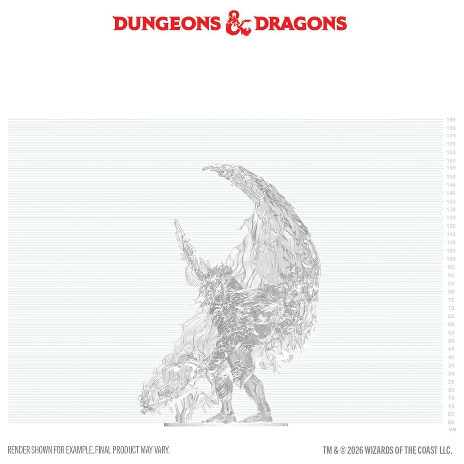D&D Nolzur's Marvelous Miniatures Unpainted Boxed Minaturna Balor 20 cm fotografija izdelka