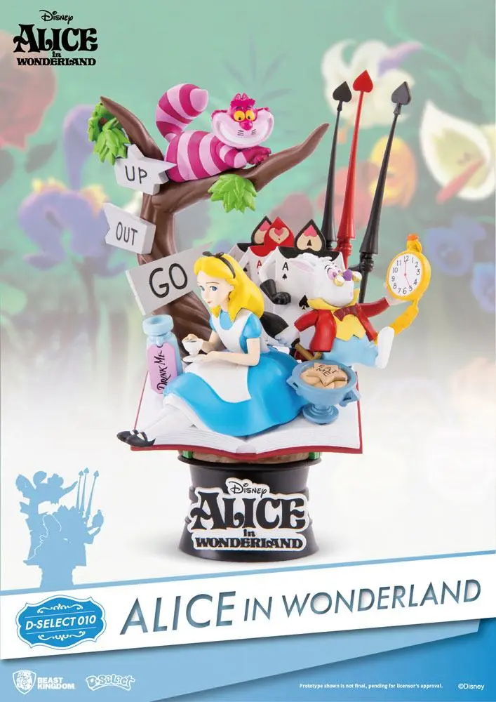 Alice in Wonderland D-Select PVC Diorama 15 cm fotografija izdelka
