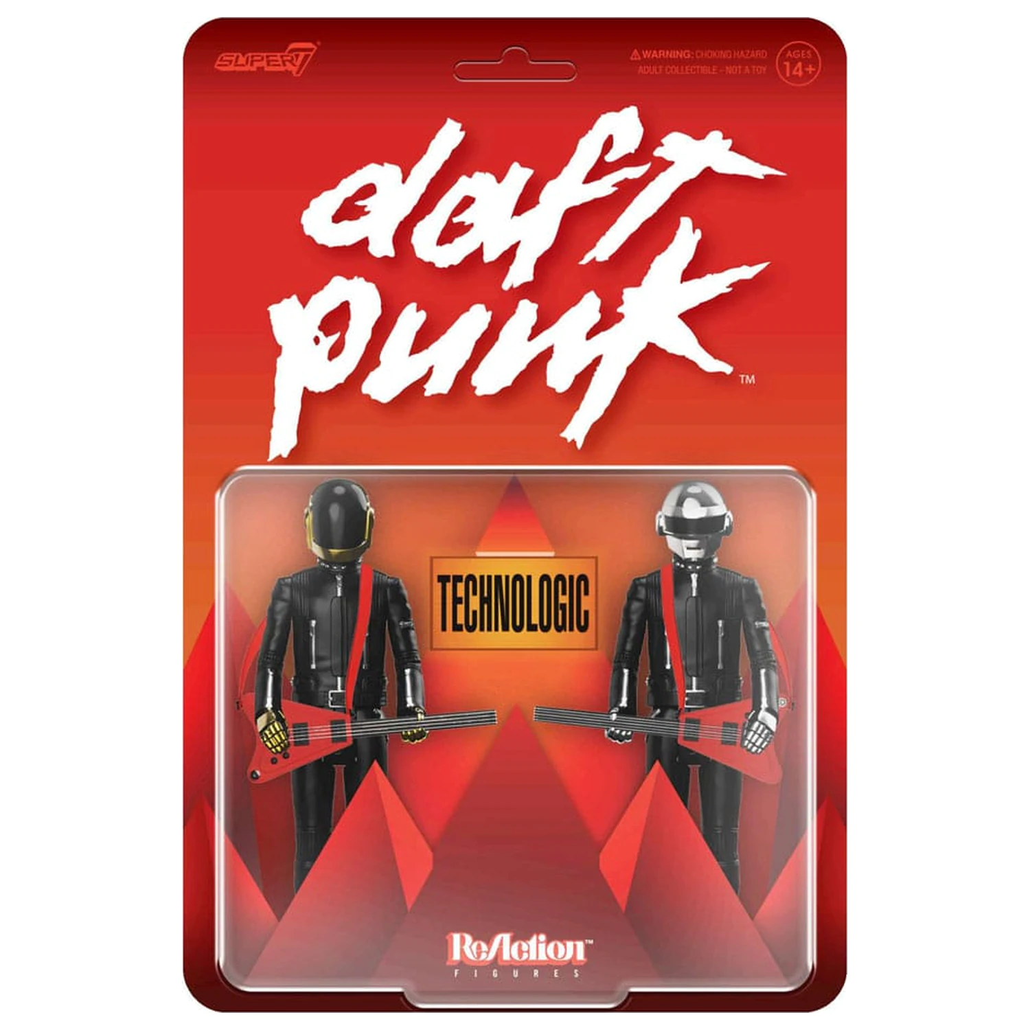 Daft Punk ReAction akcijske figure 2-paket Wave 01 Human After All 10 cm fotografija izdelka