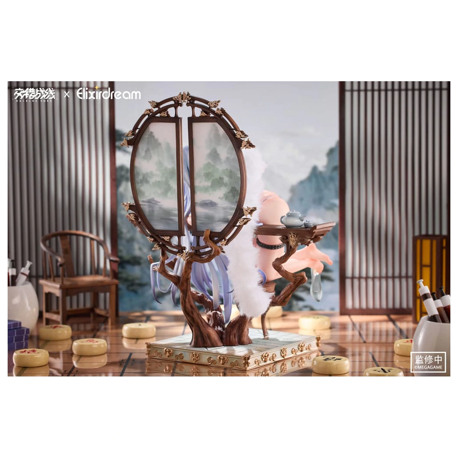 Daiblos Core PVC kip 1/6 Zeus Chess Dream Ver. 32 cm fotografija izdelka