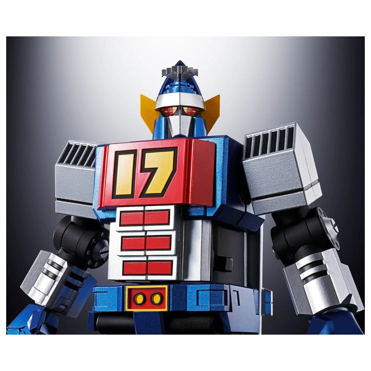 Daitetsujin 17 Soul of Chogokin Diecast akcijska figura GX-101S Daitetsujin 17 & 18 Graviton Box 18 cm fotografija izdelka