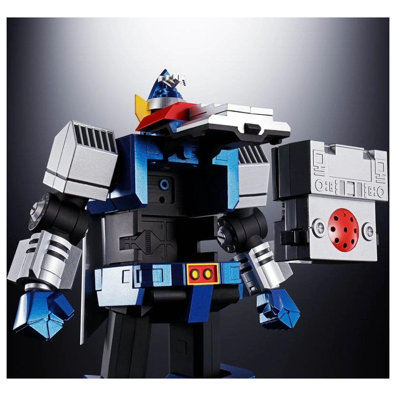 Daitetsujin 17 Soul of Chogokin Diecast akcijska figura GX-101S Daitetsujin 17 & 18 Graviton Box 18 cm fotografija izdelka