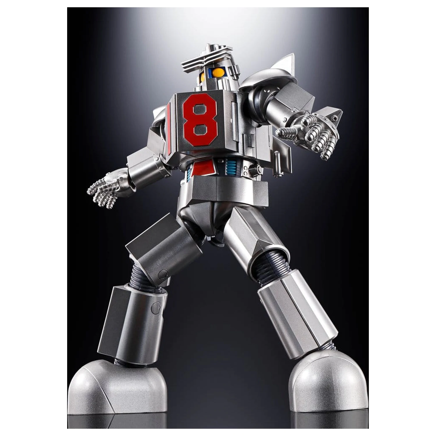 Daitetsujin 17 Soul of Chogokin Diecast akcijska figura GX-101S Daitetsujin 17 & 18 Graviton Box 18 cm fotografija izdelka
