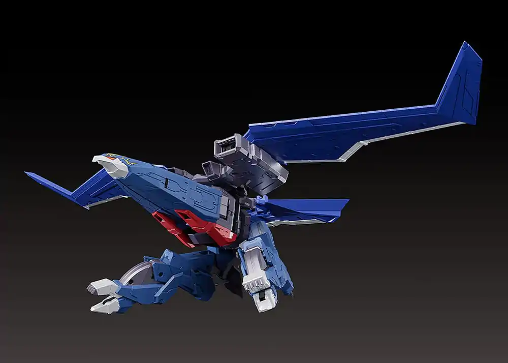 Dancouga - Super Beast Machine God Diecast / PVC Akcijska figura The Gattai Black Wing 20 cm fotografija izdelka