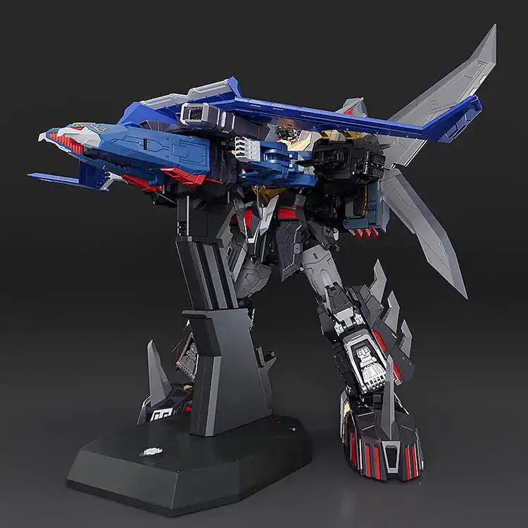 Dancouga - Super Beast Machine God Diecast / PVC Akcijska figura The Gattai Black Wing 20 cm fotografija izdelka