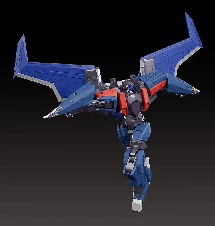 Dancouga - Super Beast Machine God Diecast / PVC Akcijska figura The Gattai Black Wing 20 cm fotografija izdelka