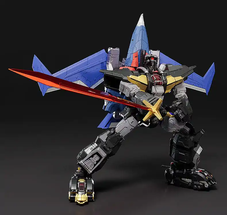 Dancouga - Super Beast Machine God Diecast / PVC Akcijska figura The Gattai Black Wing 20 cm fotografija izdelka