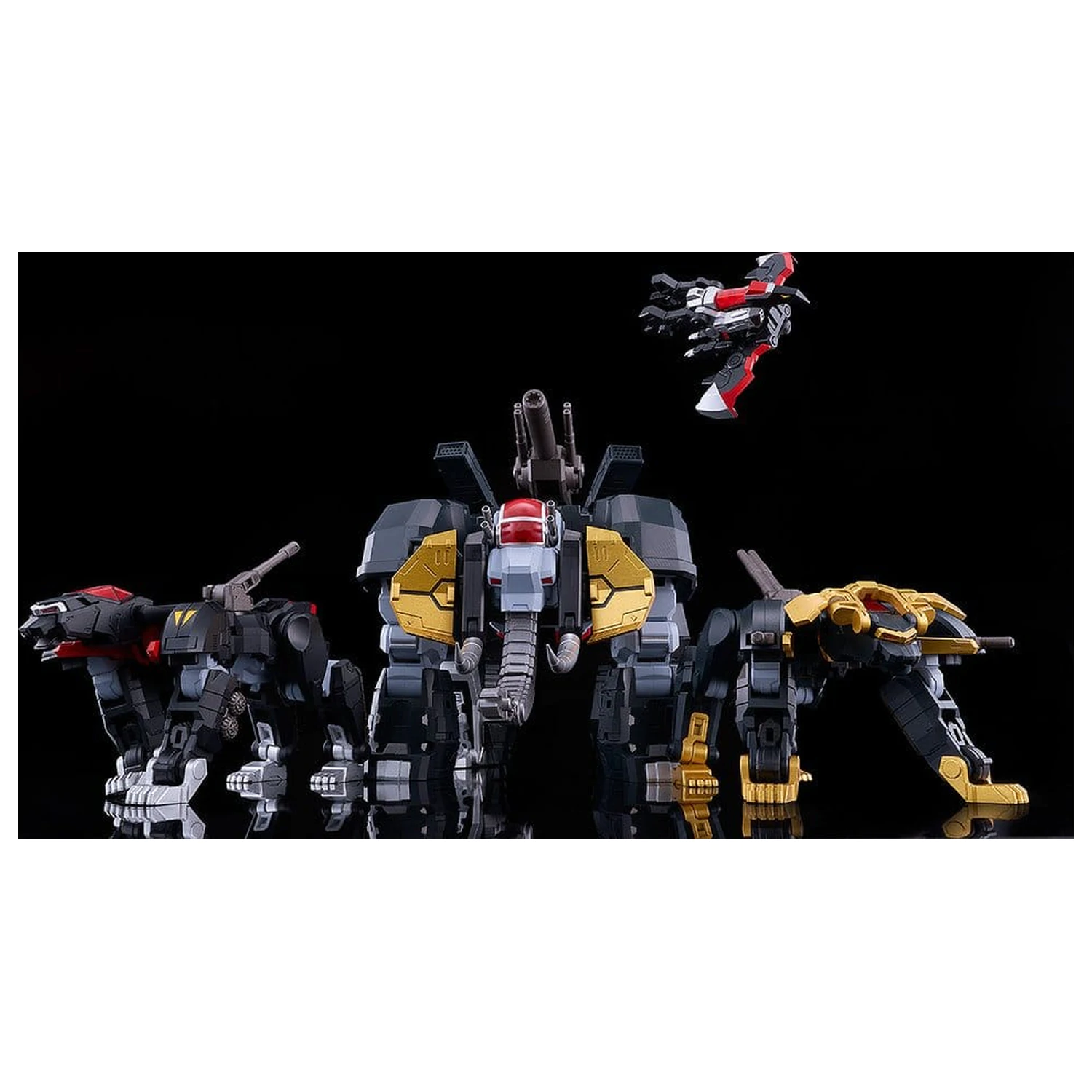 Dancouga - Super Beast Machine God Moderoid Plastic Model Komplet Dancouga 23 cm fotografija izdelka