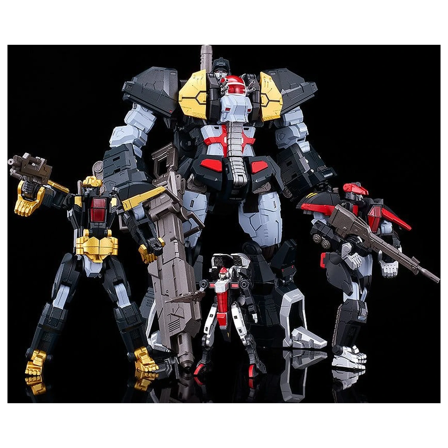 Dancouga - Super Beast Machine God Moderoid Plastic Model Komplet Dancouga 23 cm fotografija izdelka