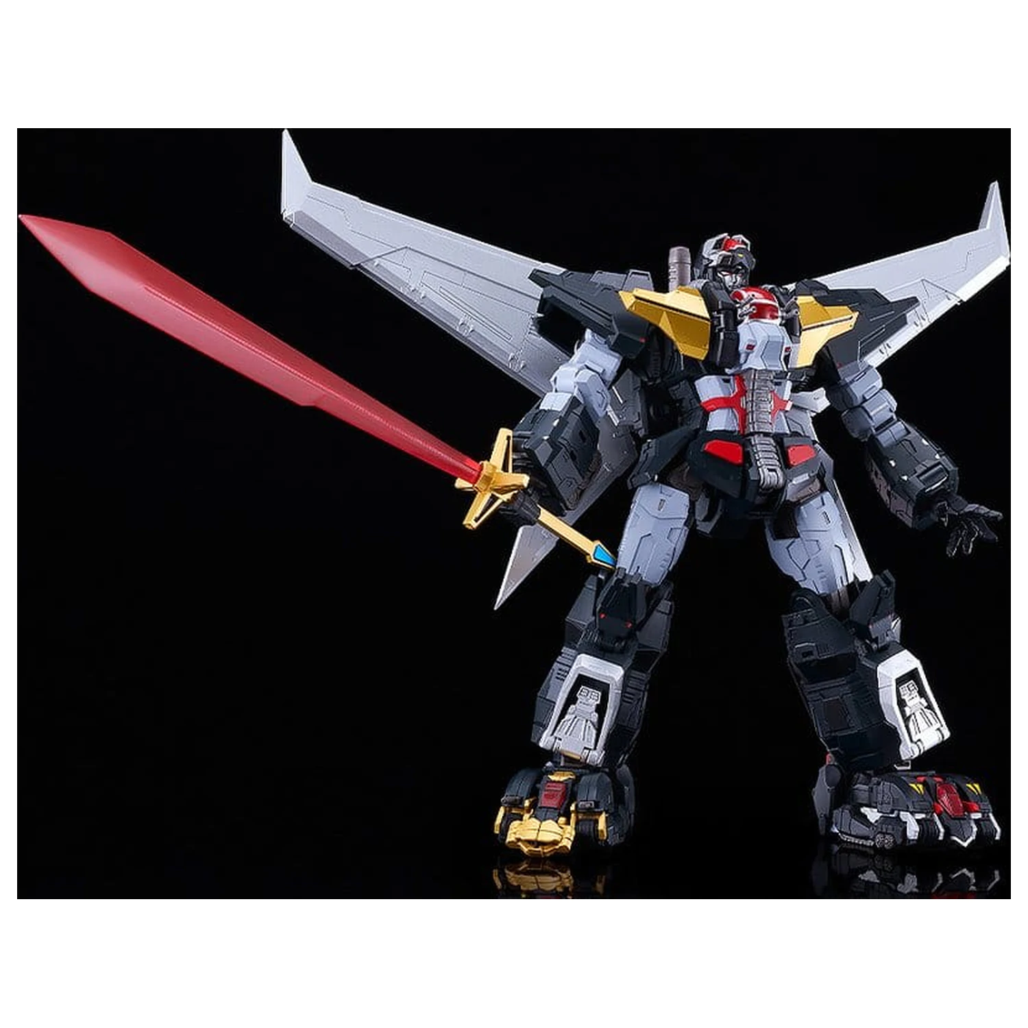 Dancouga - Super Beast Machine God Moderoid Plastic Model Kit Komplet dodatkov Set Ojačane krilo fotografija izdelka
