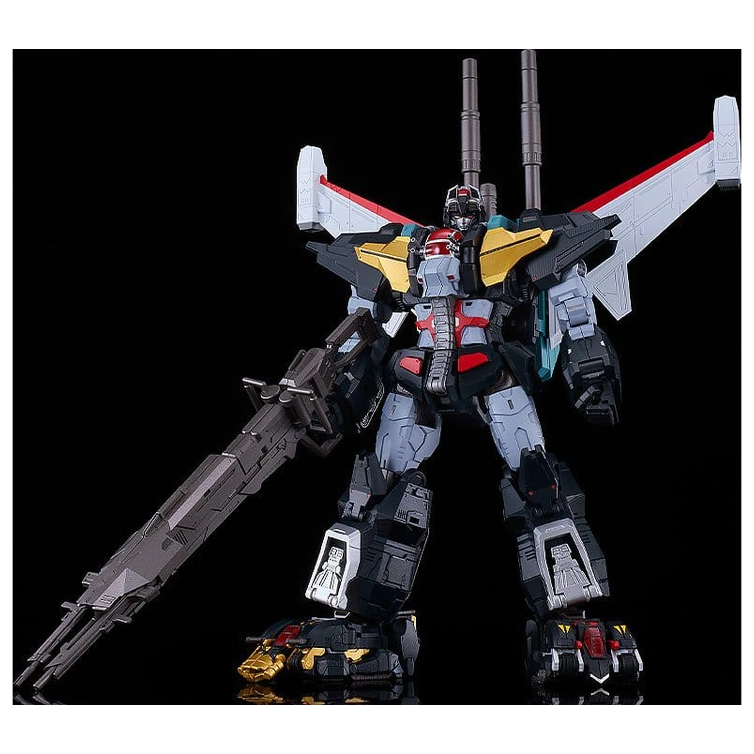 Dancouga - Super Beast Machine God Moderoid Plastic Model Kit Komplet dodatkov Set Ojačane krilo fotografija izdelka