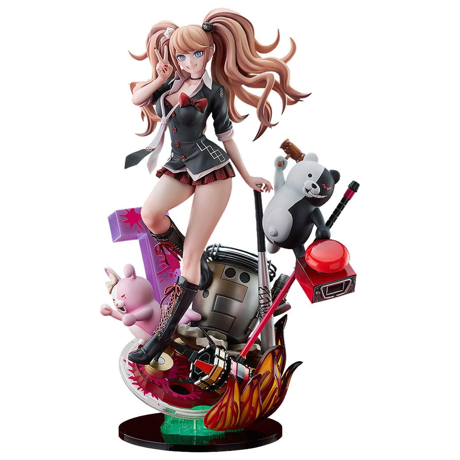 Danganronpa PVC kip 1/7 Junko Enoshima: 15th Anniversary Ver. 28 cm fotografija izdelka