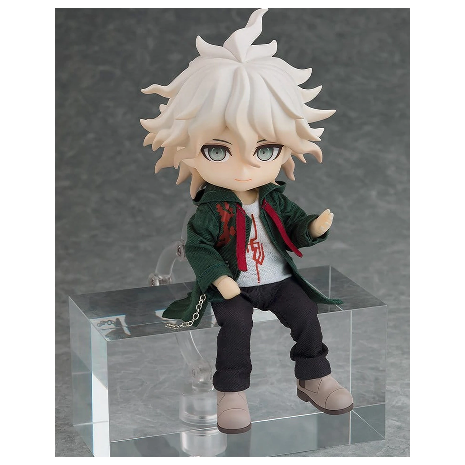 Danganronpa 2x2 Nendoroid Doll akcijska figura Nagito Komaeda 14 cm fotografija izdelka