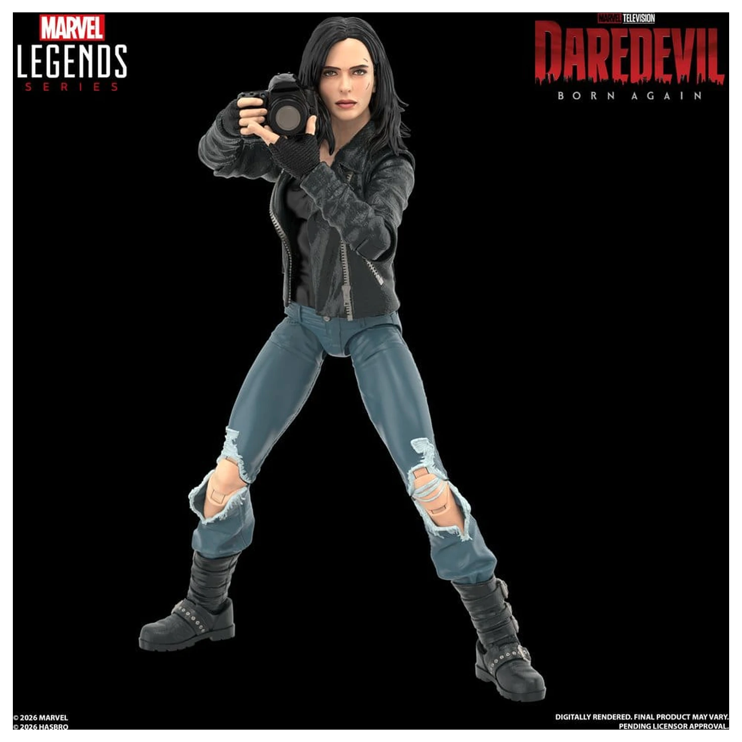 Daredevil: Born Again Marvel Legends akcijski figurici dvojno pakiranje Daredevil & Jessica Jones 15 cm fotografija izdelka