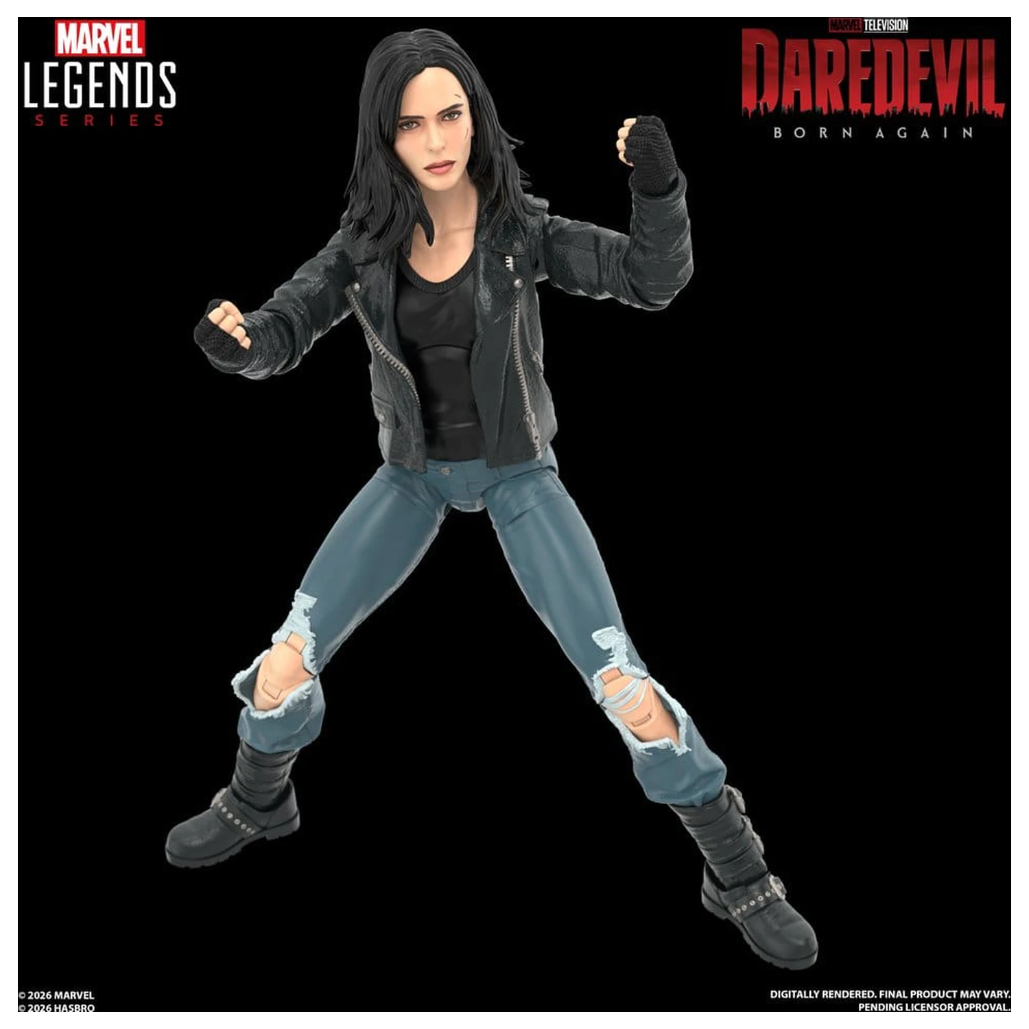 Daredevil: Born Again Marvel Legends akcijski figurici dvojno pakiranje Daredevil & Jessica Jones 15 cm fotografija izdelka