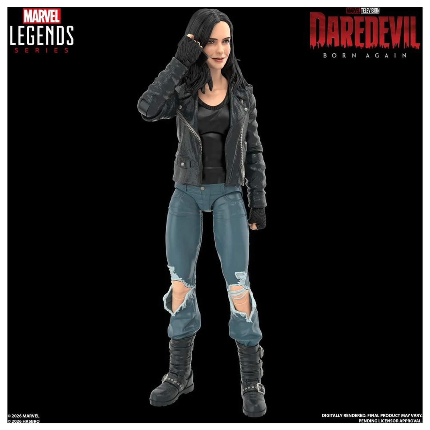 Daredevil: Born Again Marvel Legends akcijski figurici dvojno pakiranje Daredevil & Jessica Jones 15 cm fotografija izdelka