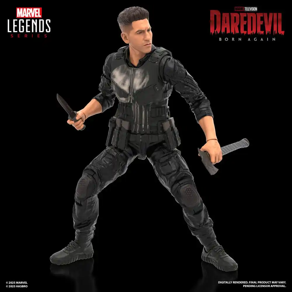 Daredevil: Born Again Marvel Legends akcijska figura Punisher 15 cm fotografija izdelka