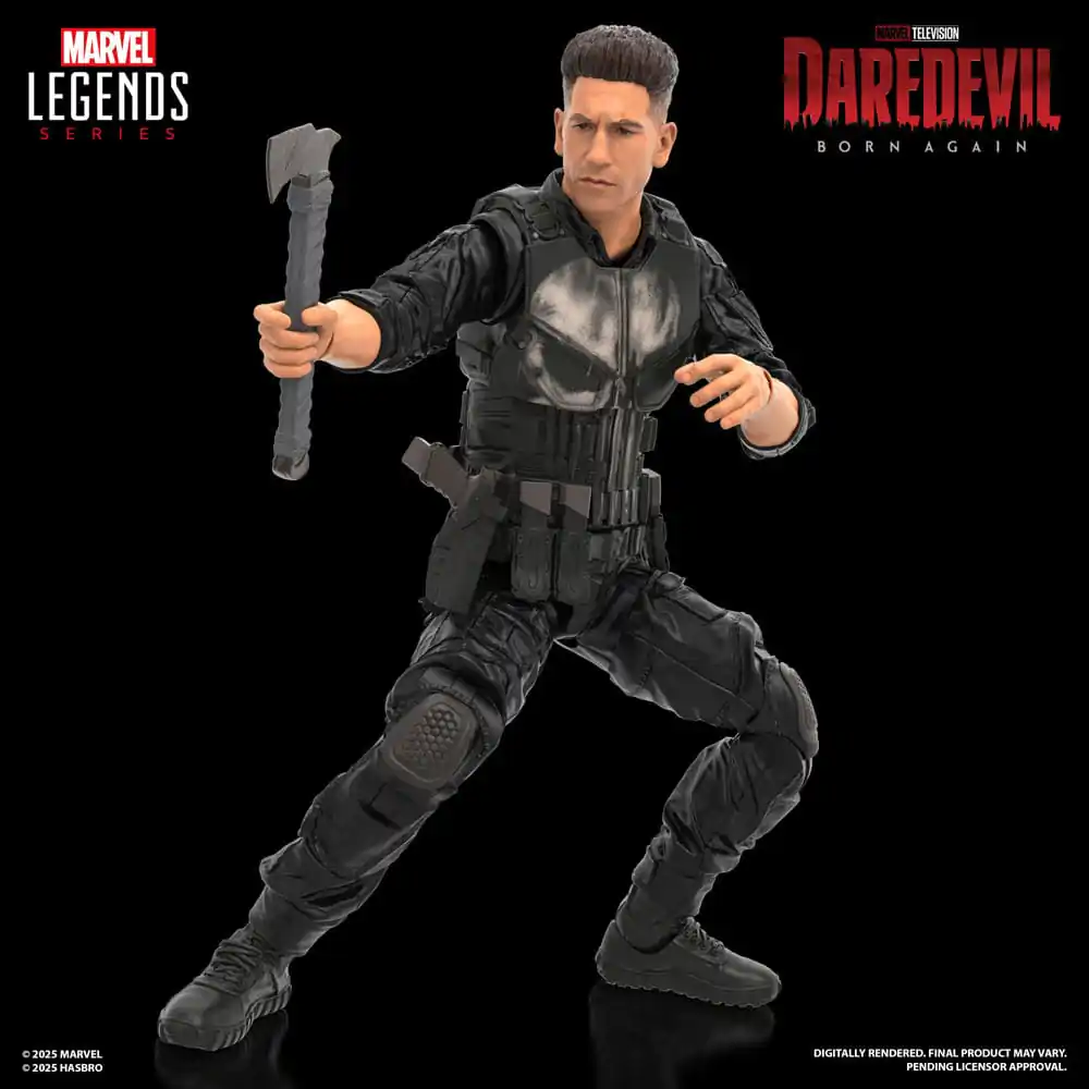 Daredevil: Born Again Marvel Legends akcijska figura Punisher 15 cm fotografija izdelka