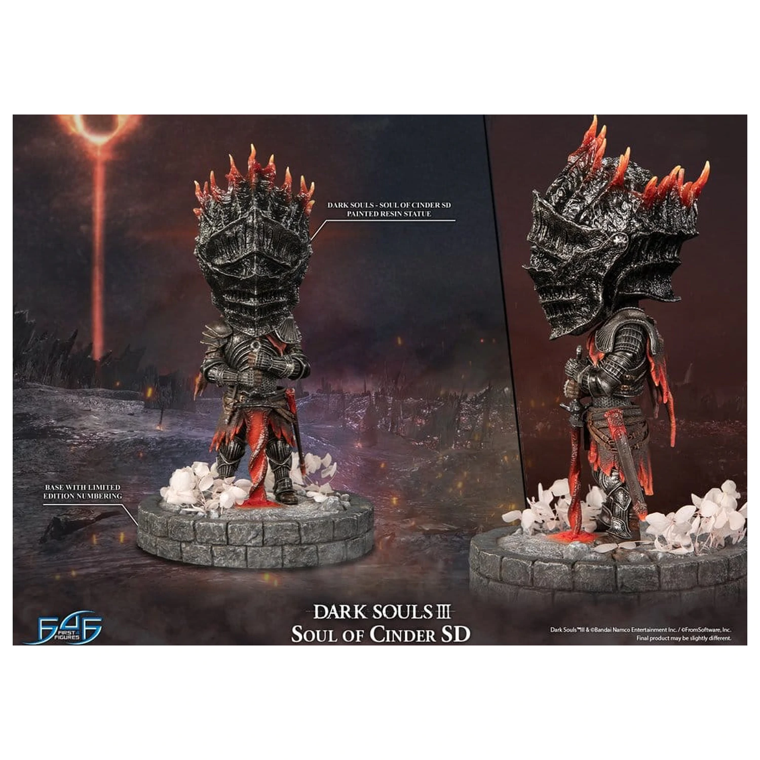 Dark Souls III Smola figurica Soul of Cinder SD 22 cm fotografija izdelka