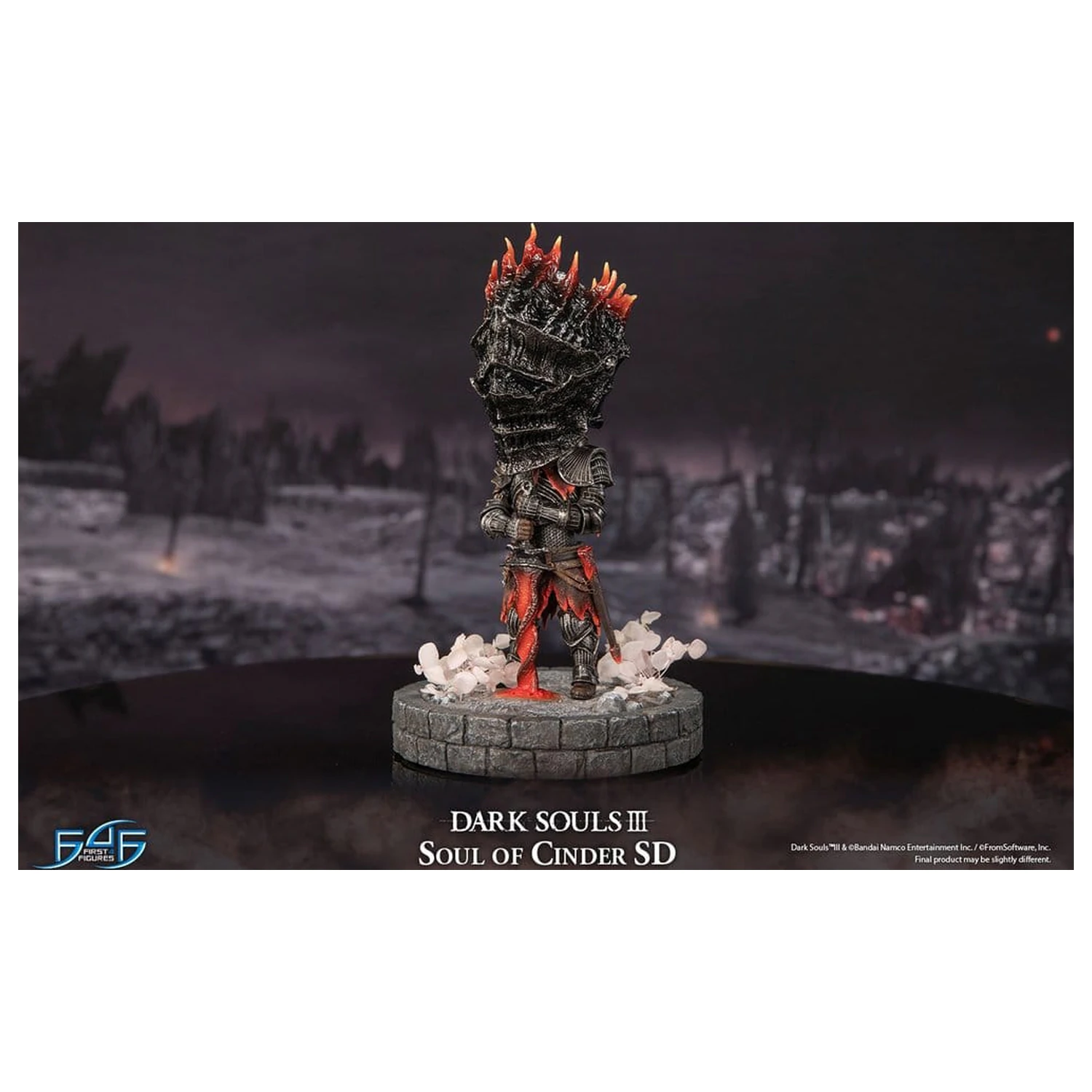 Dark Souls III Smola figurica Soul of Cinder SD 22 cm fotografija izdelka