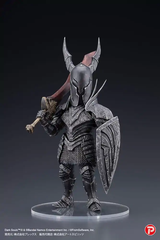 Dark Souls Q Collection PVC Kip Črni Vitez 18 cm fotografija izdelka